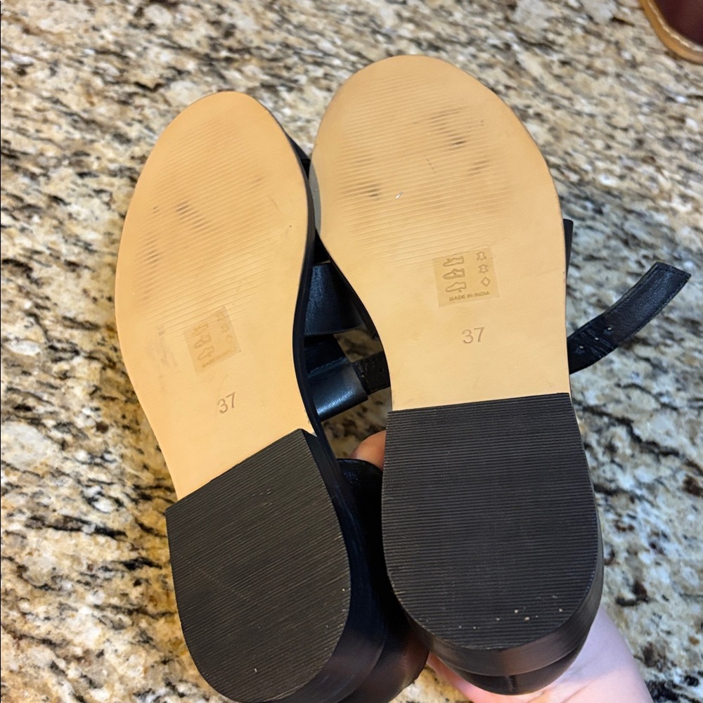 NWOT Pilcro black sandals - Picture 6 of 6